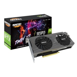INNO3D Nvidia Geforce RTX 3050 6Gb Twin X2 Gddr6 96-Bit Pci-E 4.0